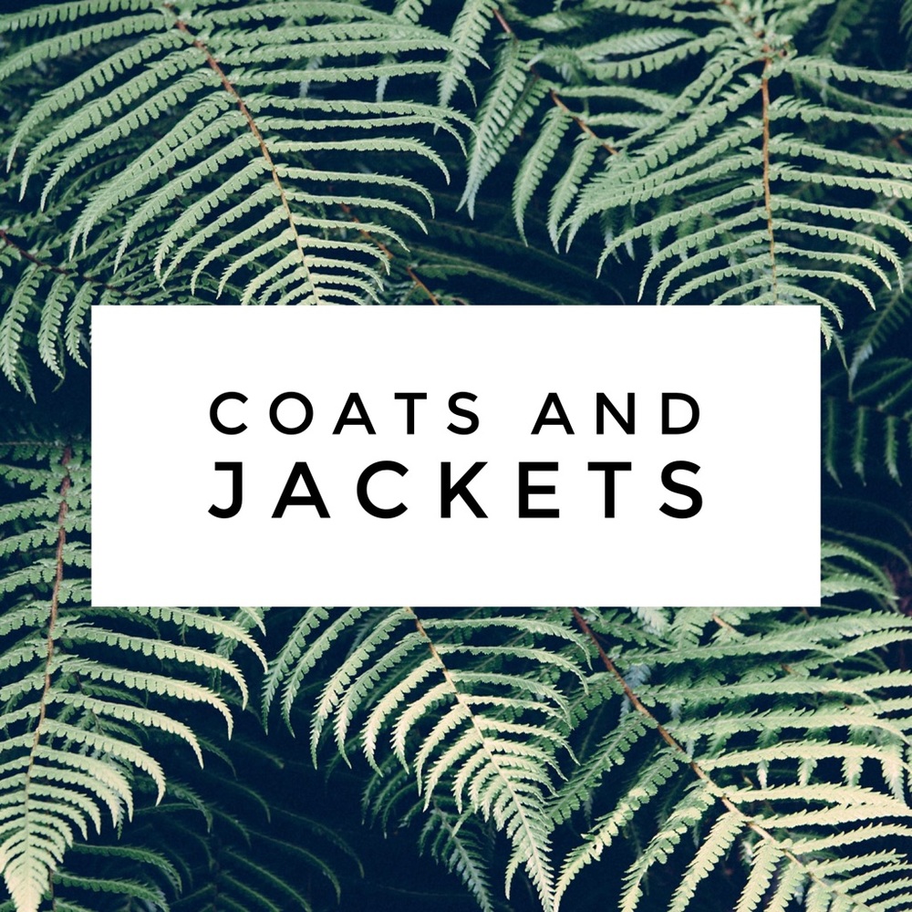 Coats & Jackets!